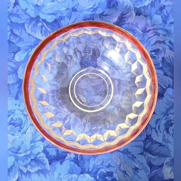 Vintage Whitehall Ruby Flash Crystal - Picture 6 of 7